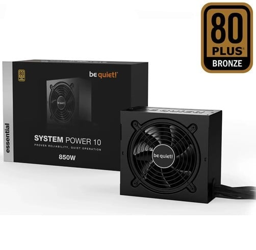 Be Quiet! SYSTEM POWER 10U 850W – 80 Plus Bronze