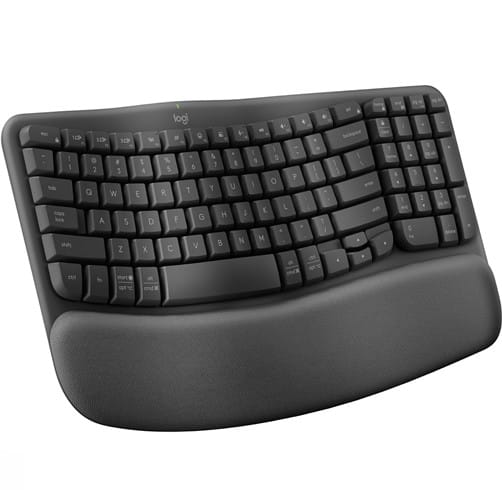 Logitech Wave Keys Wireless Español Negro
