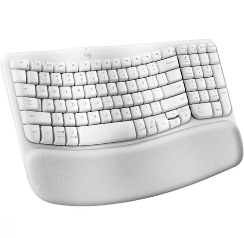 Logitech Wave Keys Wireless Blanco
