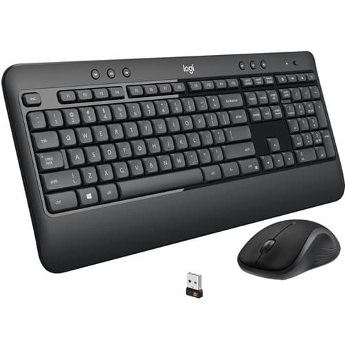 Teclado y Mouse Logitech Mk540 – Inglés – Negro