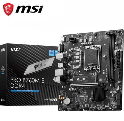 MSI Pro B760M-E -DDR4