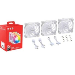 XPG Vento 120mm ARGB Blanco PWM-3Pack