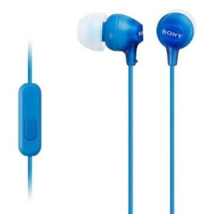 Audifonos con Micrófono Sony – Azul – MDR-EX15AP