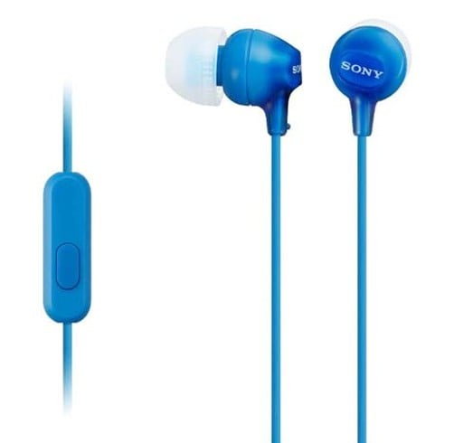 Audifonos con Micrófono Sony – Azul – MDR-EX15AP