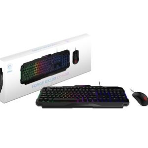 Teclado y Mouse MSI – Forge GK100 Combo – Español