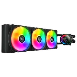 SISTEMA DE ENFRIAMIENTO LIQUIDO COUGAR POSEIDON ELITE ARGB – 360MM – NEGRO