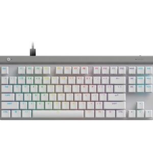 Logitech G515 Lightsync TKL – Ingles -Blanco