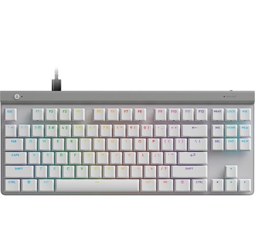 Logitech G515 Lightsync TKL – Ingles -Blanco