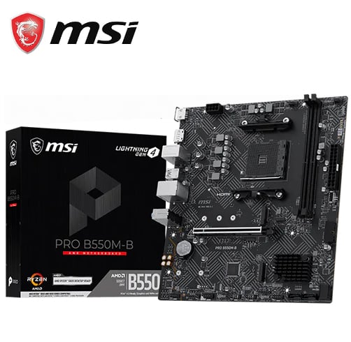 MSI Pro B550M-B – DDR4