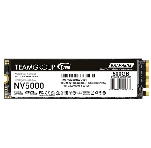 TeamGroup NV5000 500GB – M.2 PCIe 4.0
