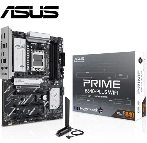 TARJETA MADRE ASUS PRIME B840-PLUS WIFI AM5 ATX DDR5 90MB1IZ