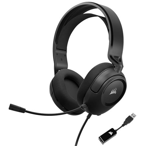 Corsair HS35 Surround v2 – Multiplataforma – Negro