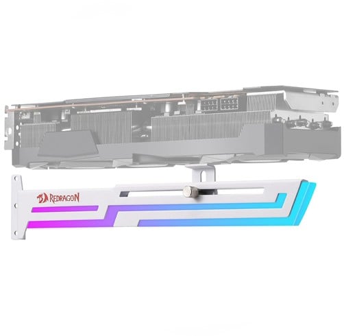Soporte GPU ARGB Redragon – Blanco