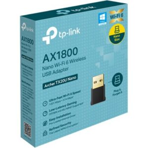 Adaptador USB TP-Link Archer AX1800 Nano – WIFI 6