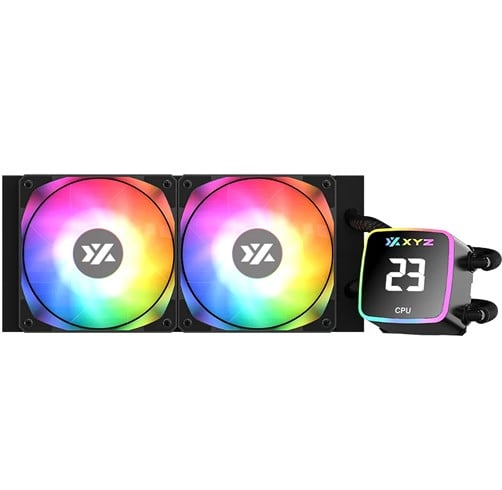 XYZ Aquapulse – 240mm – Pantalla LCD – Negro