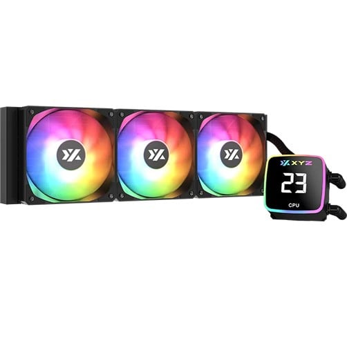 XYZ Aquapulse 360 A-RGB Liquid Cooler – Negro