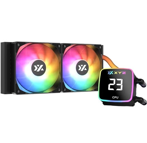 XYZ Aquapulse Fusion 240mm A-RGB Light – Negro