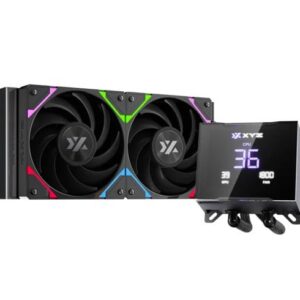 XYZ Hydrotemp – 240mm – Pantalla LCD – Negro