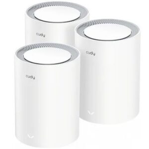 Sistema WIFI Cudy AX3000 Wifi 6 – Whole-Home Mesh – Blanco – Pack de 3