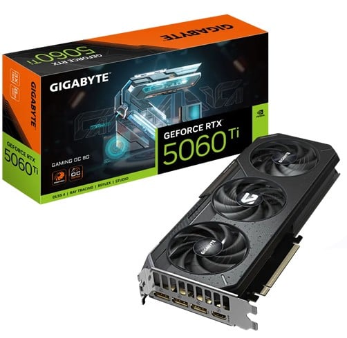 GigaByte RTX 5060 TI TGaming OC – 8GB