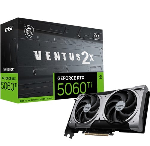 MSI GeForce RTX 5060 Ti Ventus 2X OC Plus16GB