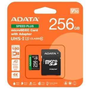 Adata MicroSDXC – 256GB UHS-I – Speed Plus – V30
