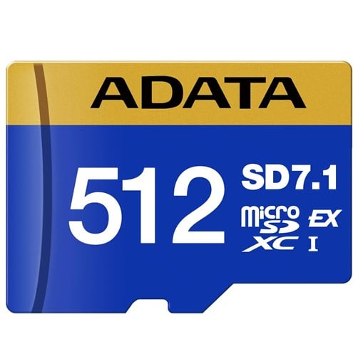 Adata MicroSD 1.1 Express Card – MicroSDXC PCIe Gen3 x – 512GB – Switch 2 Ready