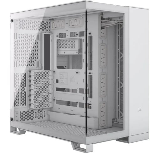 Corsair 6500 Series – Glass Panel – Blanco