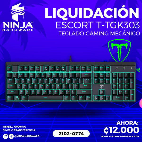 T-DAGGER Escort T-TGK303 Gaming Mechanical Keyboard