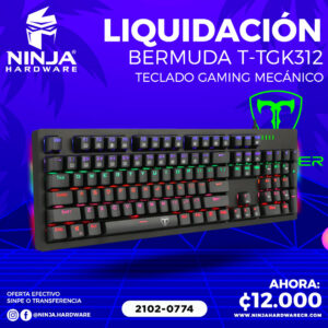 Teclado T-DAGGER Bermuda T-TGK312
