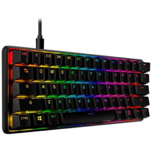 Teclado HyperX Alloy Origins 60 – Mecánico – RGB – Switch Rojo