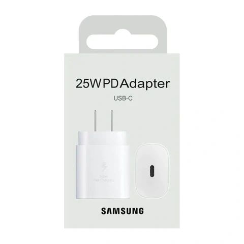Cubo de Carga 25W Tipo C Blanco Samsung