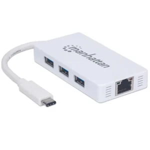 ADAPTADOR HUB USB 3.0 – USB-C – ETHERNET GIGABIT