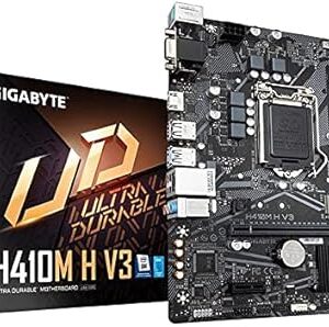 TARJETA MADRE GIGABYTE H410M H V3 Intel 1200 DDR4 Micro ATX placa base