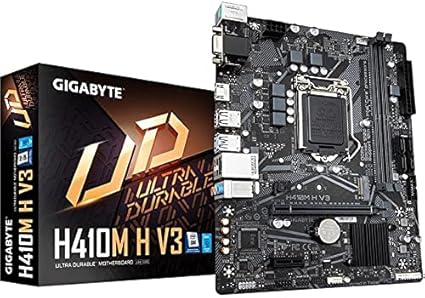 TARJETA MADRE GIGABYTE H410M H V3 Intel 1200 DDR4 Micro ATX placa base