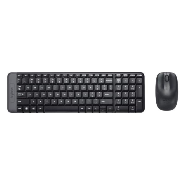 TECLADO Y MOUSE LOGITECH INALAMBRICO SPANISH MK220 920-004430