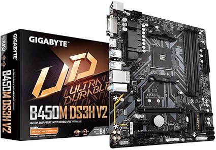TARJETA MADRE GIGABYTE B450M DS3H V2