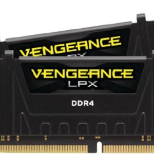 MEMORIA RAM PC 32GB (2X16GB) CORSAIR VENGEANCE LPX DDR4 3200 MHZ 1.35V CMK32GX4M2E3200C16 NEGRO