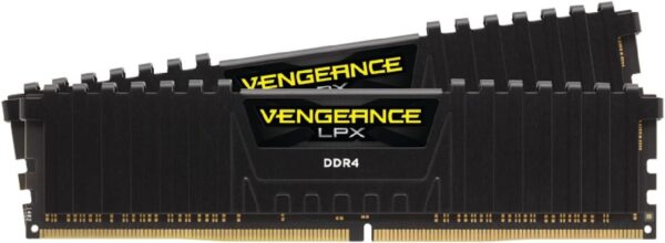 MEMORIA RAM PC 32GB (2X16GB) CORSAIR VENGEANCE LPX DDR4 3200 MHZ 1.35V CMK32GX4M2E3200C16 NEGRO