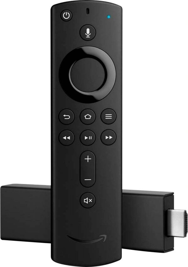 FIRE TV STICK AMAZON STREAMING 4K WITH ALEXA VOICE REMOTE