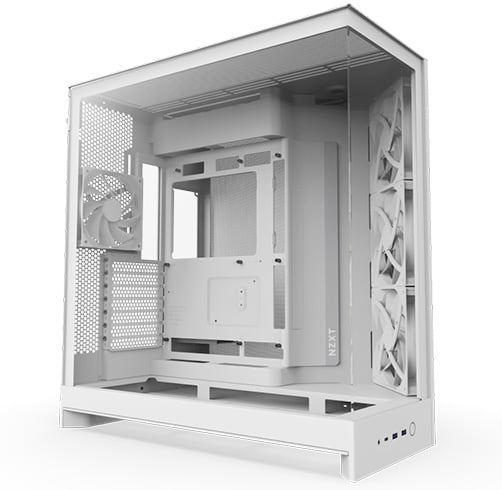 NZXT H9 Flow 2025 – Blanco