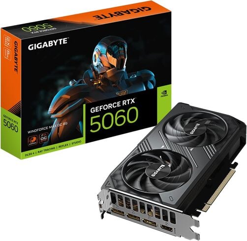 Gigabyte WindForce Max V2 RTX 5060 OC – 8GB