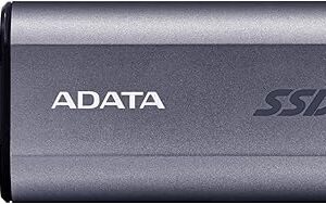 HD SOLIDO EXTERNO 2TB ADATA ELITE SE880 USB 3.2 GEN2x2 TIPO C 2000 MB/S LECTURA 2000 MB/S ESCRITURA AELI-SE880-2TCGY GRIS