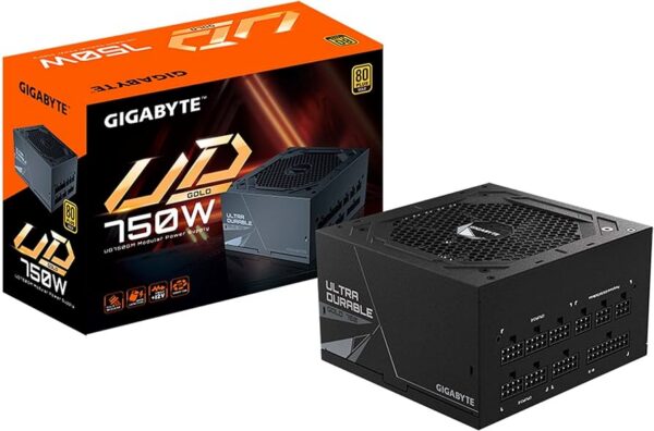 FUENTE DE PODER GIGABYTE 750W 80 PLUS GOLD GP-UD750GM