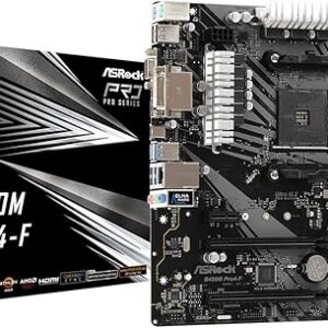 TARJETA MADRE ASRock B450M PRO4-F