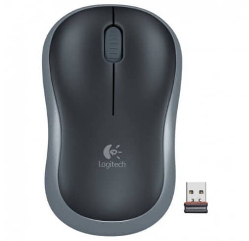 Logitech M185 – Wireless – Gris