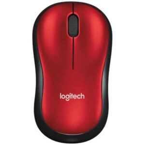 Logitech M185 – Wireless – Rojo