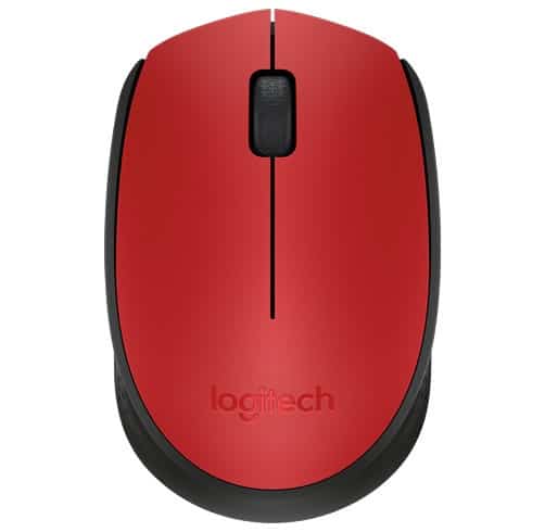Logitech M170 – Wireless – Rojo