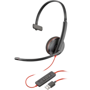 Audífonos Poly Blackwire 3210 – USB – Mono