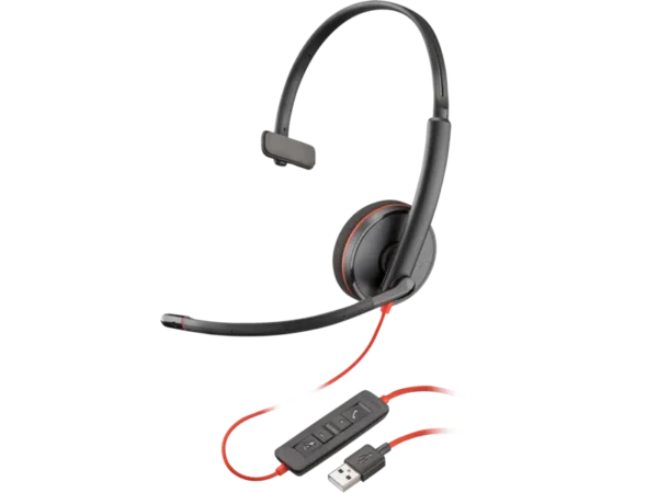 Audífonos Poly Blackwire 3210 – USB – Mono